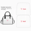 DIY Schulterhandtaschen benutzerdefinierte Männer Frauen Schulterhandtaschen Clutch-Taschen Totes Dame Rucksack Modetrend einfach personalisiert Paar Geschenke einzigartig 119128