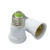 Douille à vis pour ampoule, adaptateur de support de lampe, prolongateur d'adaptateur de lampes e27, convertisseur d'extension E27, adaptateurs de supports de lumière ignifuges 12 LL