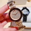 Orologi di moda di lusso Movimento al quarzo Quadrante da 32 mm Cinturino in acciaio inossidabile Orologio in cristallo Moda quotidiana Trasporto gratuito