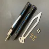 Knife BM51 Ball Bearing G10 Sand Handle Not Edged Butterfly Training Folding 989V