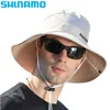 Cycling Caps Masks Summer Men's Fishing Cap UV Protection Sun Cap Outdoor Cycling Hiking Cap Breathable Fisherman Hat Drawstring 230927