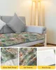 Chair Covers Antique Flower Leaf Sofa Seat Cushion Cover Furniture Protector Stretch Washable Removable Elastic Slipcovers