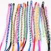 Bangle Fashion 50pcs Lots Multicolor Ethnic Cuff Bracelets Braided Rope Friendship Lovers Jewelry Wristband For Men Women 230927