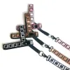 Dog Collars Leashes Supplies Fashion Brand Designer Letters Printed Nylon Adjustable Puppy Harness Belt Leash Pet Outdoor sumsum-3 CXG92711