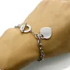 Bracelets de créateurs chaîne or argent design collier ror hommes femmes ensemble déclaration de mariage bijoux pendentif coeur colliers bracelet 222Q