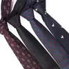 新しい7cmファッションアニマルパターンネクタイCorbatas Gravata Jacquard Slim Tie Business Business Wedding Neck Tie
