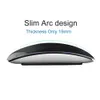 Mice Bluetooth Wireless Mouse Arc Touch Magic Ergonomic Ultra Thin Rechargeable Optical 1600 DPI Mause For 230927