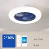 LED Tavan Fan Yatak Odası Mutfak Uzaktan Kumandası ve Uygulama Dimmable Işık 3 Vitesli Akıllı Elektrikli Fan Lambası