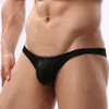 Cuecas masculinas sexy calcinha de cintura baixa para homem sólido g-string tanga deslizamento modal hombre sem costura gay bolsa roupa interior seda gelo