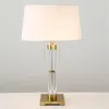 Настольные лампы TEMAR Постмодернистская хрустальная лампа Простое светодиодное декоративное настольное освещение для дома прикроватное