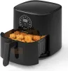 5 Quart Air Fryer with Viewing Window, Oilless Cooker, LCD Digital Touch Screen, 7 Cooking Presets and 53 Recipes
