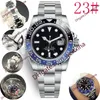 20 Watch Watch Watch 40 mm Batman Małe wskaźniki regulowane osobno 2813 Automatyczne zegarek ze stali nierdzewnej Montre de Luxe Waterproof Men314a