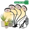 Grow Light Led Grow Light USB Full Spectrum Plant Plant Growing Lamp 5 Level Dimmable 타이머 설정 식물을위한 Phyto 램프 꽃 재배 텐트 YQ230926 YQ230926