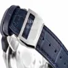 Мужские часы Super ZF Factory Edition Big Pilot Boutique London Edition Asia Clone 52010, синий циферблат, индикатор запаса хода, мужские 222y