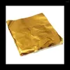 Present Wrap 600st Square Sweets Candy Chocolate Lolly Paper Aluminium Foil Wrappers Gold