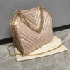 lustrzana wysokiej jakości zamszowe torby designerskie damskie luksusowa torba na torbę mody tkaninowe na ramię Crossbody Bag Light Luksusowa torba na zakupy V-grid 230915