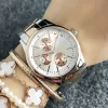 2023 Hot Sale Fashion Brand wrist watch for women's Girl 3 Dials Style Steel Metal Band Quartz Watches Free Shipping Wholesale Gift designer watches