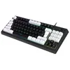 Keyboards USB Gaming Keyboard 87Keys Mechanical Feeling RGB Backlit Double Colors Keypad 230927