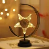 Lampade da tavolo Luce notturna a Led 3D Figura stella di luna Luce notturna per bambini Camera da letto per bambini Luci per dormire Regalo Decorazioni per la casa