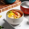 Bowls Ramen Layer Soup Steel Japanese Rice Metal Container Tableware Style With Kitchen Fruit Double Stainless Bowl Lid