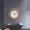 Wall Clocks Watch Digital Clock Home Luxury Modern Silent Alarm Nordic Orologio Da Parete Living Room Decoration LQQ30XP
