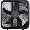 Genesis 20"-3-Gang-Box-Lüfter mit Max Cooling-Technologie, G20BOX-BLK, schwarzer tragbarer Lüfter