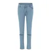 Frauen Jeans Frauen Ripped Stretch Slim Button Hohe Taille Sexy Hosen Y2k Bleistift Plus Größe Pantalones Holgados Mujer