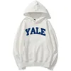 Mens Hoodies Sweatshirts YALE Letters Autumn Winter Thicken High Quality Trend Men Womens Sweatshirt Casual Y2k Hoodie Pullover TOP 230927