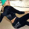 2024レディースツーピースパンツジューシートラックスーツ女性コートーレセットトラックスーツクチュールjuciy coture sweatsuits vdh668