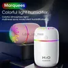 Luftbefeuchter 300 ml Tragbare USB-Luftbefeuchter Ultraschall Aroma Ätherisches Öl Diffusor Cool Mist Maker Mini Auto Luftbefeuchter für Zuhause YQ230927