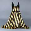 Masques de fête Égyptien Anubis Cosplay Masque Visage Tête De Loup Chacal Animal Mascarade Accessoires Halloween Fantaisie Robe Ball 230921