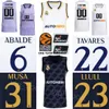 Print Basketball 1 Fabien Causeur Jersey Baloncesto Liga A 17 Vincent Poirier 30 Eli ndiay