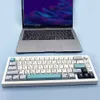 Keyboards GMK67 Mechanical Keyboard Bluetooth compatible 2 4G Wired NKRO Customized RGB Light Swap for Desktop 230927