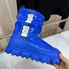 Kadın Botlar Designer Jelly Rain Boots Su geçirmez kaymaz dopamin botları Avustralya Kar Botları Klasik yenilik mini patik