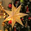 Dekoracje świąteczne puste gwiazdy wiszące wisiorki świąteczne Dekoracja dla domu Navidad Natal Noel Prezenty ozdoby świąteczne Rok 2024 230927