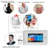 Alarm Systems PGST 433MHz All Touch Screen Wireless WiFi GSM RFID Card Burglar Alarm System Smart Home Security Diy Alarm Tuya Smart Life YQ230927