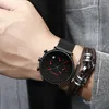 Relogio Maschulino Crrju Mens Business Dress Watches Luxury Disual Dressing Sport Watch Watch Men 3-Sub Dial Quartz Slim Mesh Watch2658