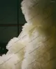 Spódnice dodatkowe puszysty siatkę balową spódnicę cudowna beżowa marszczone kobiety impreza długość podłogi bujna celebrytka