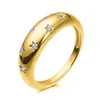 Cluster-Ringe, prägnante, stapelbare Sterne für Frauen, Kristall, Zirkon, Diamanten, Edelsteine, 18 Karat Gold gefüllt, Fingerbänder, trendiges Accessoire