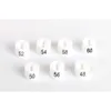 Number 32-65 White Plastic Sizing-Clothing Circle Number Size Clip Pants T-shirt Garment Hanger Markers Snap For Retail Store