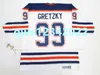 99 Wayne Gretzky CCM Retro Hóquei Jersey Stanley Cup 66 Lemieux 11 Mark Messier 33 Patrick Roy 2 Brian Leetch 9 Mike Modano 10 Pavel Bure 13 Teemu Selanne Tamanho M-3XL