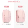 School Bags BAGSMART Backpacks for Women School Bag for girl 17.5''/15.6'' Notebook Travel Laptop Computer Backpack with USB Charging Port 230927