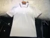 Erkek Polos Polo Gömlek Erkek Tişört Tasarımcısı Polo Lüks Marka Gömlekleri Kadın Moda Kısa kollu Saf Pamuk Mektup Baskı Tasarımı 20 Renk T-Shirt