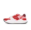 Hochwertiger Designer -Freizeitschuhe echte Leder klassische Plaid -Trainer Berry Stripes Schuhmode -Trainer für Mann Frau Bur Color Bar Sneakers 1 1 Dupe