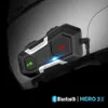 HEROBIKER мотоциклетный шлем домофон водостойкий беспроводной Bluetooth домофон мотоциклетная гарнитура домофон для 3 поездок 1200M13096