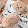 Earphone Accessories Cute Fluffy Bear Case For 2Case Cover Lovely Fur case for 230927