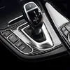 For BMW 3 Series F30 F34 Carbon Fiber Car Center Control Gear Shift Panel Decorative Sticker Interior Trim for 320i Accessories235O