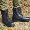 Boots Army Combat For Men Black Fashion Military Brand Mens Tactical Shoes Man Outdoor Trekking