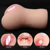 Masturbators Realistiska vagina för män Sextoys varor för vuxna Male Masturbator Silicone Pocket Pussy Sex Shop Intime Toys Erotic Products X0926