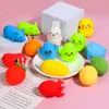 Śliczne Mochi Fidget Stress Reliefy Zabawki powolne Wschodzące Squeeze Wentylatory Śmieszne dekompresyjne Piłka Prezent Squishy Stress Sensory Toys 2733